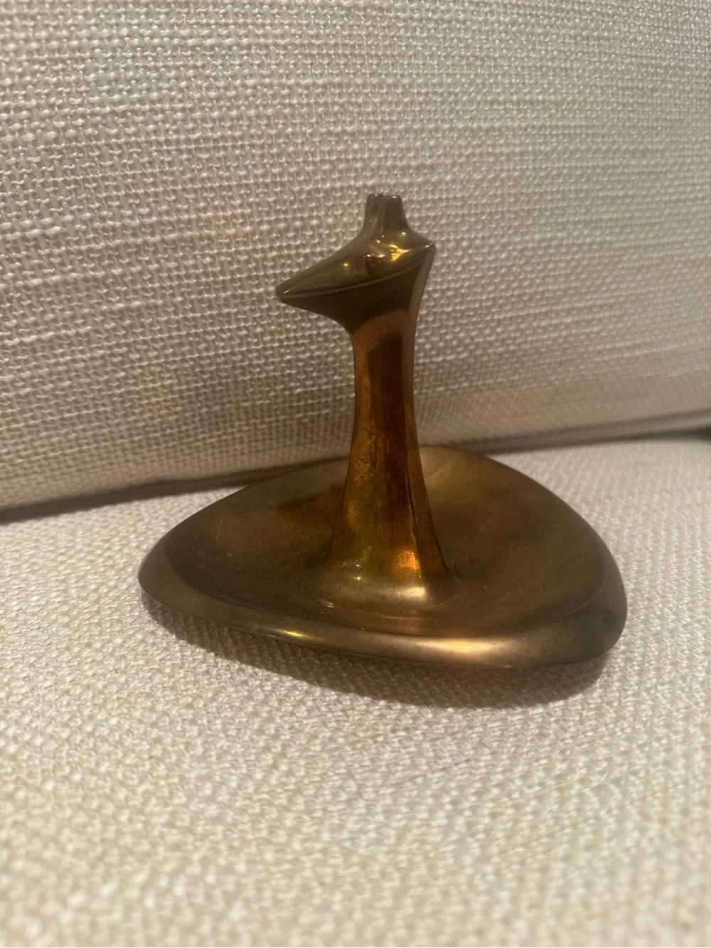 Jonathan Adler Brass Giraffe Heart Catchall